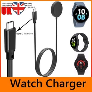 100cm PD USB C Charger Type-C Charger Cradle for Samsung Galaxy Watch 5 Pro 45mm - Afbeelding 1 van 12