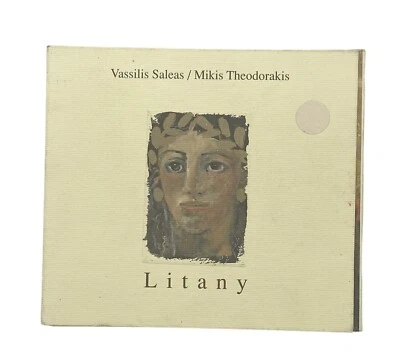 Mikis Theodorakis & Vassilis Saleas - Litany Music CD Nov 1998 FM Records Greece - Image 1 of 4