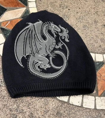 NWOT Gymboree DRAGON Winter Knit Beanie Cap hat - Image 1 of 3
