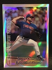 1999 Topps Chrome Refractor #203 Roger Clemens NM-MT or Better 3000K's *MKCards*