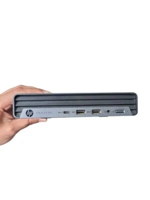 HP PRODESK 600 G6 DESKTOP  PENTIUM G6400T 3.4GHZ (256GB/8GB RAM) G6 MINI - Image 1 of 2