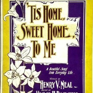 1900 Tis Home Sweet Home To Me Henry Neal Monroe Rosenfeld Antique Sheet Music - Picture 1 of 3