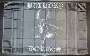 BATHORY Hordes Fabric Flag Banner 150cm x 90cm heavy metal - Bild 1 von 1