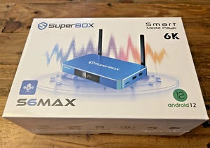 Unopened 2025 Model-SuperBox S6 Max, 6K UltraHD, BlueTooth Voice Command - Picture 1 of 10