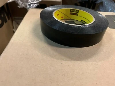 New 3M Roll of Preservation Sealing Tape 481 Black, 1 inch x 36 yd,  Foto 1 de 2