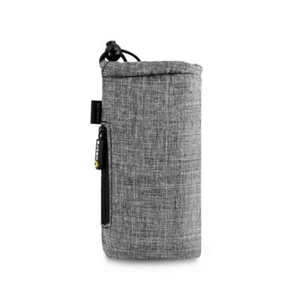 Vatra Bolsa Acolchada con Cordón Cremallera Tubo Seguro Bolsa Protección 7′′ TEJIDO GRIS - Imagen 1 de 3