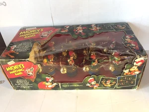 Disney Mickey's Marching Band Mr. Christmas von 1992 8 Musiker mit Box - Bild 1 von 8