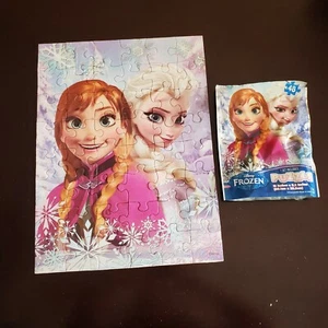 48 Piece Disney Frozen Anna & Elsa Puzzle - Picture 1 of 1
