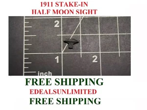 USGI M1911A1 COLT 1911 M1911 1911A1 Front Sight HALF MOON SIGHT STAKE-IN GI - Picture 1 of 6