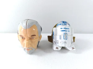 Star Wars Rubix Cube Kellog's Mini Head Puzzle R2D2-C3PO & Count Dooku-Emperor - Picture 1 of 8