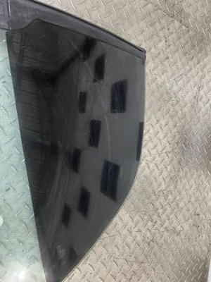 Conjunto de ventana izquierda conductor trasero convertible Saab 9-3 1999-2003 probado OEM Foto 1 de 4