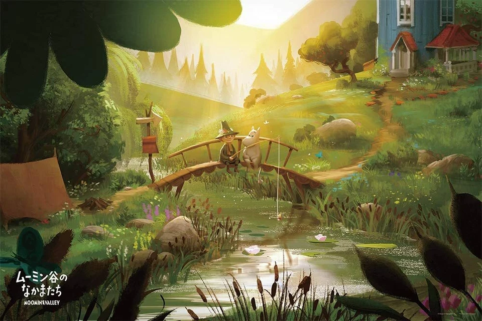 拼图拼图姆明斯系列 1000 件日本亚诺曼 10-1389 日本 — 第 1/1 张图片