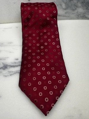 Patrón de círculo rojo corbata Givenchy Foto 1 de 4