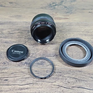 Canon EF 50mm F1.4 USM AF Ultrasonic Lens Excellent Condition w/ Extras  - Picture 1 of 7