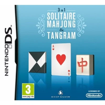 Solitaire, Mahjong & Tangram: 3-in-1 (Nintendo DS) - Spiel O0VG Das günstige Schnell - Bild 1 von 2