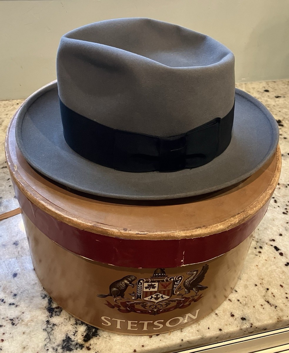 Stetson Fedora/Trilby Vintage Hats for Men 7 1/4 Size | eBay Stetson Fedora/Trilby Vintage Hats for Men 7 1/4 Size | eBay
