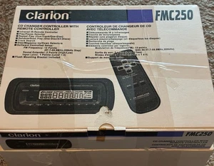 Clarion RDC634 Automático 6 CD Cambiador de Disco y Juego de Controlador FMC250 ~ Caja Abierta ~ - Imagen 1 de 9