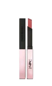 Yves Saint Laurent - YSL The Slim Glow Luminous Matte Lipstick Shade Rosey Nude - Picture 1 of 9
