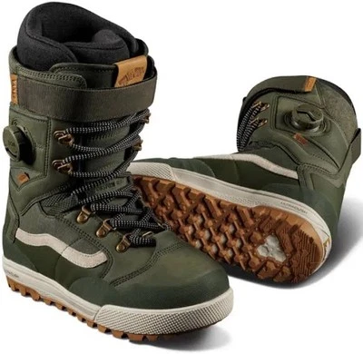 Vans Luna Ventana Pro Snowboard Boots - Women's 2024 Size 7, Olive, Boa Lace - Image 1 of 4