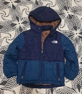 Chaqueta Abrigo de Invierno The North Face Niños Aislante Reversible XXS Con Capucha Foto 1 de 4