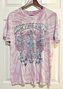 Metallica Nor Cal Tie-Dye Shirt Size Medium Purple/Pink - Picture 1 of 14
