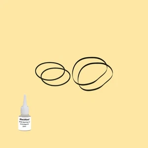 Riemen Öl = Kit 5 für Kenwood RXD-500 Tape Deck Compact System - Picture 1 of 4