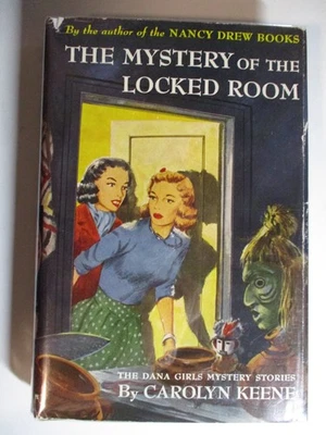 Dana Girls #7 Mystery of the Locked Room, Carolyn Keene, DJ, 1950s Edition - Image 1 of 4