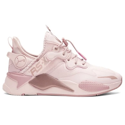 PUMA RsX T3ch Pink Rose Lace Up  Womens Pink Sneakers Casual Shoes 38713001 - Image 1 of 4