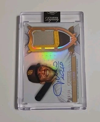 JUAN SOTO 2024 TOPPS DINASTÍA PARCHE AUTOMÁTICO SP #05/10 TARJETA #JS6 Foto 1 de 2