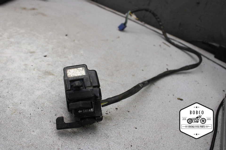 1980 Suzuki GS450L LEFT HANDLEBAR CONTROL A7-1583.OS - Image 1 of 4