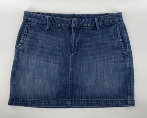 Minifalda vaquera elástica Gap para mujer talla 8 azul denim envío rápido gratuito - Imagen 1 de 5