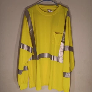 NEU Tingley Hi-Vis grün mit Reflexstreifen Langarm leicht 3XL - Bild 1 von 6