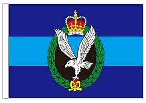 British Army Air Corps Sleeved Courtesy Flag Ideal for Boats 45cm x 30cm - Bild 1 von 2