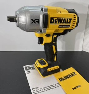 DEWALT DCF900B 20V MAX XR 1/2-In Impact Wrench  Hog Ring 20 volt dcf900 - Picture 1 of 3
