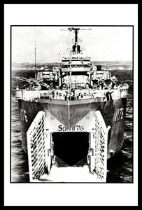 Postal USS Graham County LST-1176 - Imagen 1 de 2