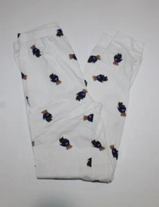 Polo Ralph Lauren Polo Bear Leggings Fitted Pants USA Flag Girls Size 10 White - Picture 1 of 4