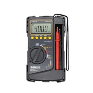 New SANWA CD800A DIGITAL MULTI METER with protective cover 600V 0.4A 40MOhm FS - Picture 1 of 8