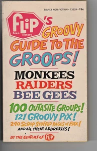 Vintage Flip's Groovy Guide to the Groops .... 1968 COOL - Picture 1 of 10