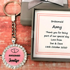 PERSONALISED BRIDESMAID GIFT THANK YOU KEEPSAKE WEDDING DAY MOTHER OF THE GROOM