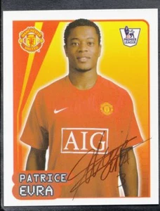 Merlin Football- 2008 Premier League Sticker No 379 - Patrice Evra - Man Utd - Picture 1 of 1