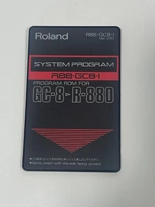 Roland Program ROM card for GC-8 R-880 digital reverb part R88-GC8-I - Picture 1 of 4