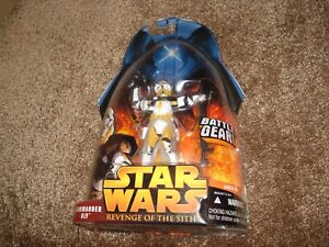 STAR WARS 2005 REVENGE OF THE SITH "COMMANDER BLY #57" WITH BATTLE GEAR