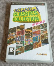 Sony PSP Game Capcom Classics Remixed Brand New Sealed Original Release