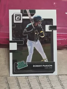 ⚾️ 2022 Donruss Optic ROBERT PUASON Rated Prospect RP-11 Baseball Card - Picture 1 of 2
