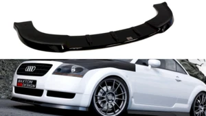 Front Diffuser Diffusor Maxton Design Gloss for Audi TT Mk1 Standard Bumper - Picture 1 of 2