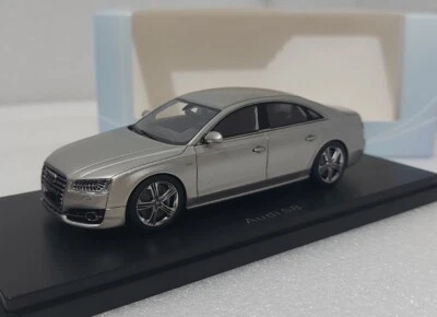 Audi S8 Silver 2014 1:43 Neo 46426 No Look Smart Extremely Rare!!! - Image 1 of 4