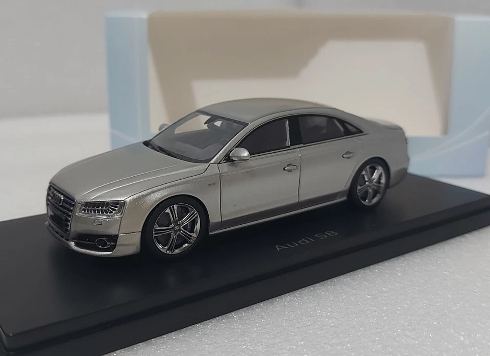 Audi S8 Silver 2014 1:43 Neo 46426 No Look Smart Extremely Rare!!! - Image 1 of 4