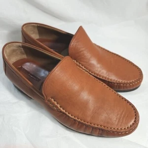 Johnston Murphy Men's Cresswell Venetian 20-8470 Cognac Comf Dress Shoes Sz 10W - Picture 1 of 19