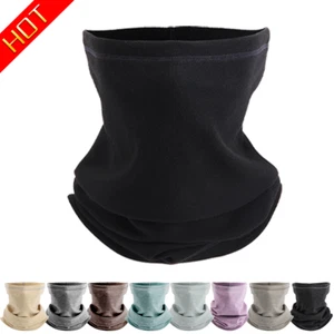 Winter Hals Gamasche Warm Weich Fleece Halb Gesichtsmaske Schal für Outdoor Aktivitäten - Bild 1 von 80