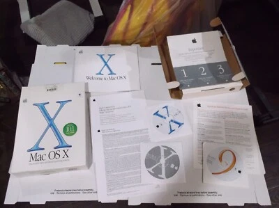 Mac OS X 10.1 retail with OS 9.1 disk in box - Image 1 of 4
